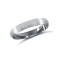 WSC9W3-01(R+) | 9ct White Gold Standard Weight Court Profile Satin Wedding Ring