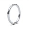 WSCPL2 | Platinum Standard Weight Court Profile Mirror Finish Wedding Ring