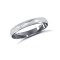 WSCPL3-02(R+) | Platinum Standard Weight Court Profile Mill Grain Wedding Ring